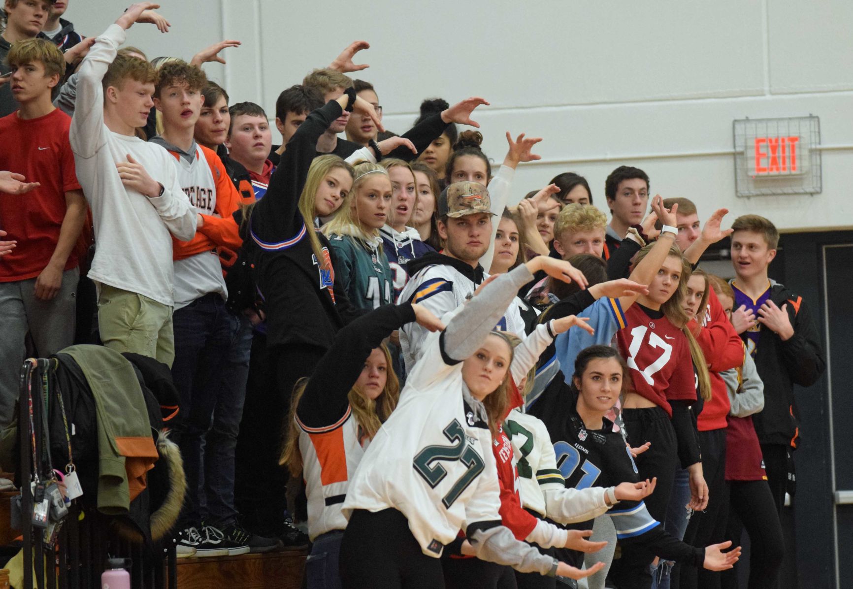 Portage student section